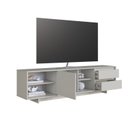 Ver imagem 4 de Rack para TV até 65 Polegadas 180cm com 2 Gavetas Linea Arenas