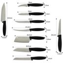 Ver imagem 6 de Jogo de Facas Inox 9 Peças Tramontina Plenus