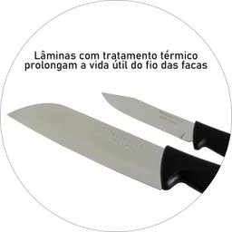 Jogo de Facas Inox 9 Peças Tramontina Plenus - 8