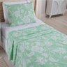 Jogo de Lençol Solteiro Home Style 180 Fios 3 Peças - Jade Verde - 2