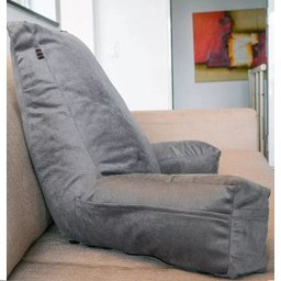 Encosto Almofada com Apoio Lombar e Braços Ergonomico Longevitech - 5