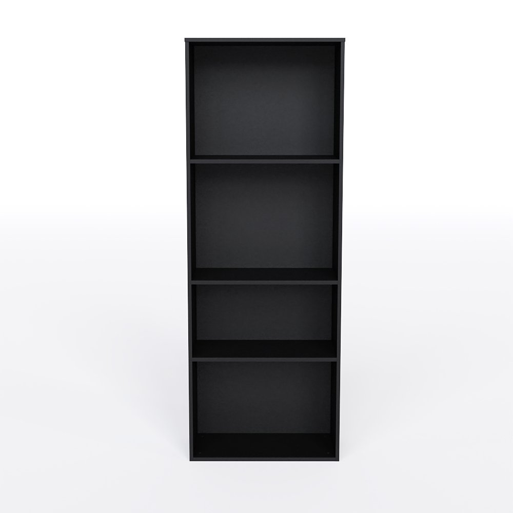 Armário para Escritório Alto com Portas:preto - 2