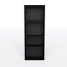 Armário para Escritório Alto com Portas:preto - 2