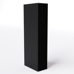 Armário para Escritório Alto com Portas:preto - 1