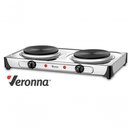 Ver imagem 4 de Fogao Portatil Eletrico de Bancada 2 Bocas 110V 2000W Inox