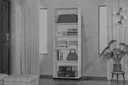 Ver imagem 3 de Armário Multiuso 2 Portas com Rodízios Arezzo Branco