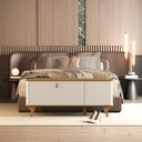 Ver imagem 5 de Sapateira Multiuso Aruma p/ Calçados Off White - Pés em Madeira