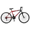 Bicicleta Aro 26 18 Marchas Max Power - Master Bike - Vermelho Com Preto - 1