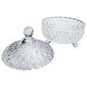 Ver imagem 2 de Potiche Diamond Decorativo 12x10,5cm em Vidro Kehome Potiche