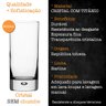 Kit 6 Copos Suco Cristal Titânio Longo Bohemia Barline 300ml - 2