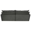 Ver imagem 6 de Sofá Sem Caixa Retrátil e Reclinável 1,55m Cama inBox Versátil Suede Velusoft Cinza