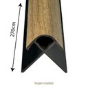 Ver imagem 3 de Cantoneira Externa para Parede Leve 270cm Formaco Decor Nogueira