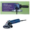 Mini Esmerilhadeira Angular Bosch Professional Gws 9-125 S Azul 900 W 220 V - 11