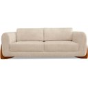 Ver imagem 4 de Sofa Jolie 2 Lugares 180cm Pes Boomerang Linho Boucle 3301 Ezz 3301