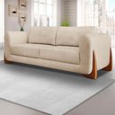 Ver imagem 6 de Sofa Jolie 2 Lugares 180cm Pes Boomerang Linho Boucle 3301 Ezz 3301