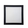 Plafon LED 25W 3000K Embutir Quadrado Preto 30cm Save Energy - 1