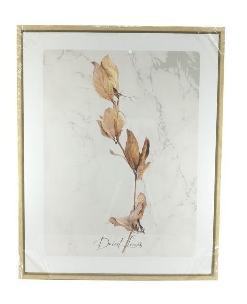 Quadro em canvas Dried Leaves 50x40 cm - 1