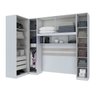 Guarda-Roupa Modulado com Espelho Exclusive Henn - 3
