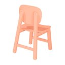 Ver imagem 4 de Cadeira Infantil em Polipropileno Pipa 58cm x 45cm Rosa/Pêssego