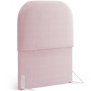 Ver imagem 1 de Cabeceira Cama Box 100cm Orgânica Lanna W01 Bouclê Rosê - Lyam Decor