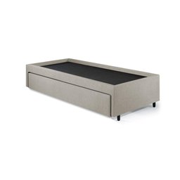 Base Box Cama Solteiro com Gaveta Sapateira 88x188cm Courino - 10