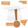 Mesa com 4 Cadeiras Nepal 1,36 Branco/cinam/capucci - Móveis Arapongas Branco/cinamomo/capuccino - 3