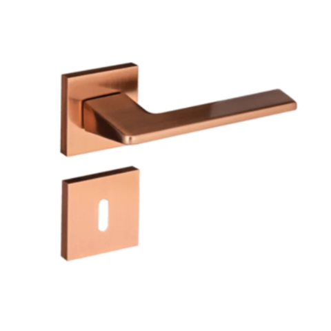 Fechadura Pado Sara Rq2 502 - 55 Interna Roseta Quadrada Cobre Escovado