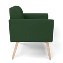 Ver imagem 7 de Kit 2 Poltronas Pés Palito Natural Marisa Veludo D03 - D\'rossi Cor Verde