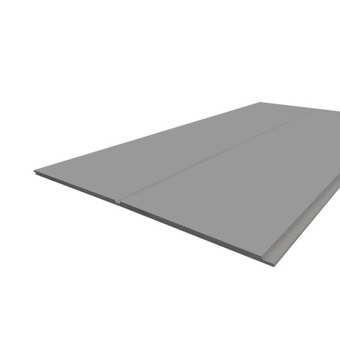 Painel Lambri Cabeceira King 180cm MDF Autoadesivo Parede: Cinza