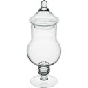 Ver imagem 1 de Bomboniere Baleiro Potiche Redondo Home&co Tampa Vidro 43x17x17cm Transparente