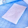 Kit Berço Azul Bebê Menino com Almofada Decorativa 10 Peças - 7