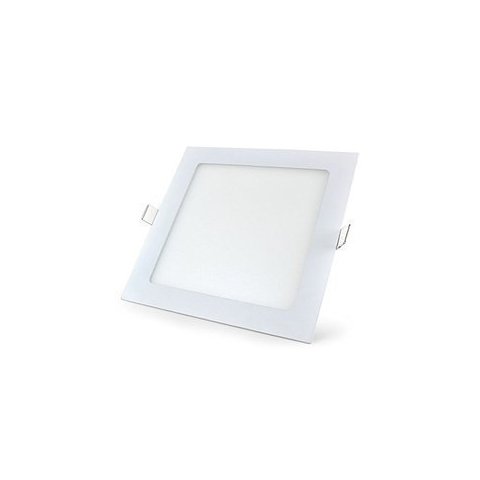 Kit 10 Painel 18w Led Quadrado 22x22 Embutir 6500k Branco Frio