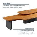 Ver imagem 4 de Mesa de Centro para Sala de Estar 100% MDF Brisa