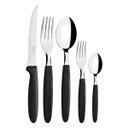 Ver imagem 1 de Faqueiro Tramontina Ipanema 23398/088 30 Peças - Preto