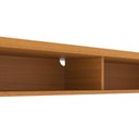Ver imagem 6 de Rack Suspenso Nicho Slim 110 cm TV até 43 Polegadas para Sala Quarto Bancada Funcional