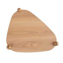 Ver imagem 4 de Mesa de Centro Orgânica p/ Sala 84,4cm Pés em Madeira Maciça Cor:Hanover