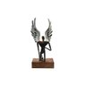 Escultura Abajur Anjo Asa feito a mão W005723 - 24L x 28A x 15P aproximadamente - Helizart - 1