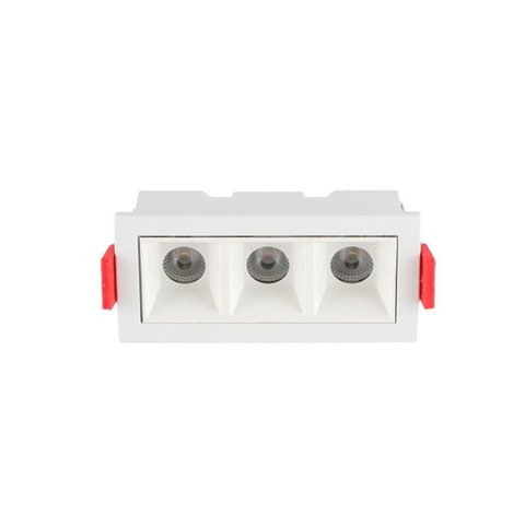 Spot Downlight Led de Embutir Evon 6w 2700k 24° Branco - Astraled
