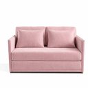 Ver imagem 2 de Sofá-cama Casal Veludo Charlie