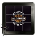 Ver imagem 3 de Mesa Madeira Azulejo 60x60cm - Bistrô Fixa 98cm - Preta - Harley Davidson