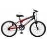Bicicleta Aro 20 Ciclone Vermelho Com Preto Masculina Sem Marchas - Master Bike - 1