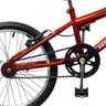 Bicicleta Aro 20 Ciclone Vermelho Com Preto Masculina Sem Marchas - Master Bike - 2