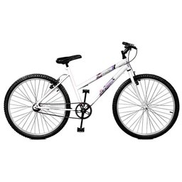 Bicicleta Aro 26 Feminina Feline Branco - Master Bike - 1