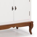 Ver imagem 3 de Balcão Buffet Rústico com 2 Portas e 1 Gavetas Pés Luis Xv 60629 Linz Móveis