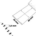 Ver imagem 4 de Lamina para Multiferramenta Makita TMA058 Original C5 Pçs