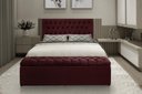 Ver imagem 2 de Kit Calçadeira e Painel Imperatriz 120 cm Suede Bordô