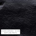 Ver imagem 4 de Poltrona Decorativa Sala de Estar Níger Pés Madeira Couro Preto - Gran Belo