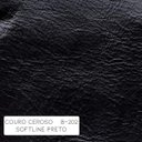 Ver imagem 4 de Poltrona Decorativa Sala de Estar Brunei Pés Madeira Couro Preto - Gran Belo