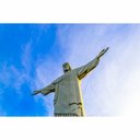 Ver imagem 2 de Quadro Decorativo em Canvas Cristo Redentor Sala Quarto Casa Escritório