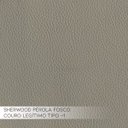Ver imagem 4 de Poltrona Decorativa Reclinável Manual Moroni Couro Off White - Gran Belo